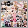 50 Cartoon Doll Stickers 3D Cute Waterproof Decorative Notebook Water Cup Sticker