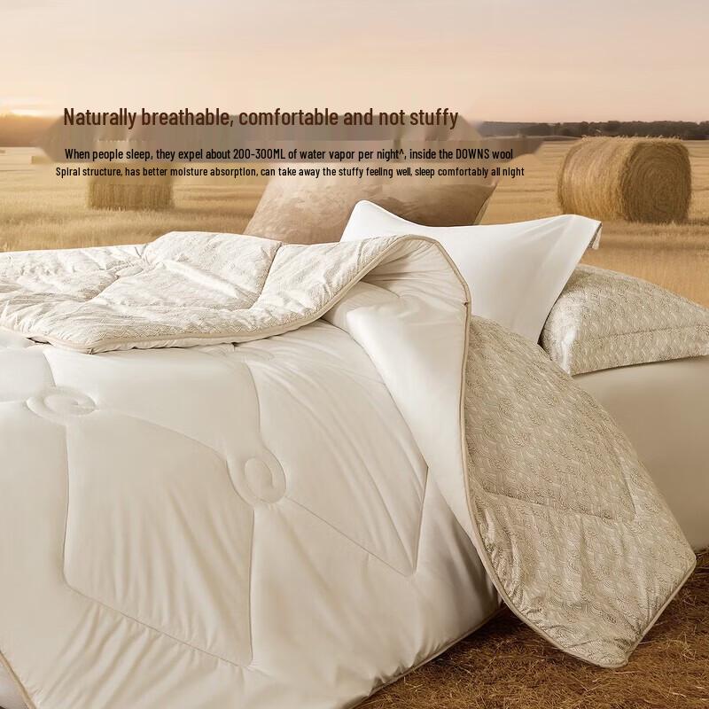 Mercury Home Textiles 100% Australian Wool Winter Quilt