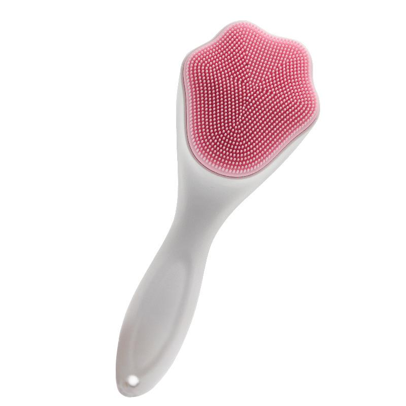 

Cute Cat Paw Silicone Facial Cleansing Brush Soft Face Scrubber For Gentle Exfoliation Cleansing розовый