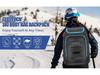 Multifunctional Ski Backpack with Dry/Wet Separation and Large Capacity