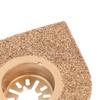 Curved Diamond Oscillating Multi Tool Blade Brazed Abrasive Saw Cutting Disc Grinding Disc For Wood Tile Mortar Renovation Work