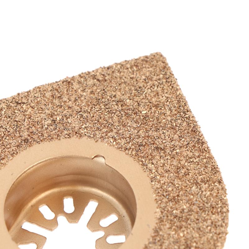 Curved Diamond Oscillating Multi Tool Blade Brazed Abrasive Saw Cutting Disc Grinding Disc For Wood Tile Mortar Renovation Work