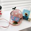 Childrens Cartoon Mushroom Shoulder Bag Waterproof Cute Girls Mini Bag For Toddlers