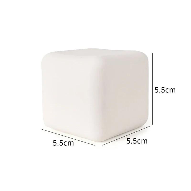 Cute Tofu Stress Balls Sensory Toys Stress Relief Fidget Toys Squishy Dough Ball Gifts for Adults Children Best Gift