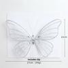 Mesh Butterfly Christmas Flower Double Simulation Artificial Christmas Tree Decoration Glitter Exquisite Sequins Tree Decor
