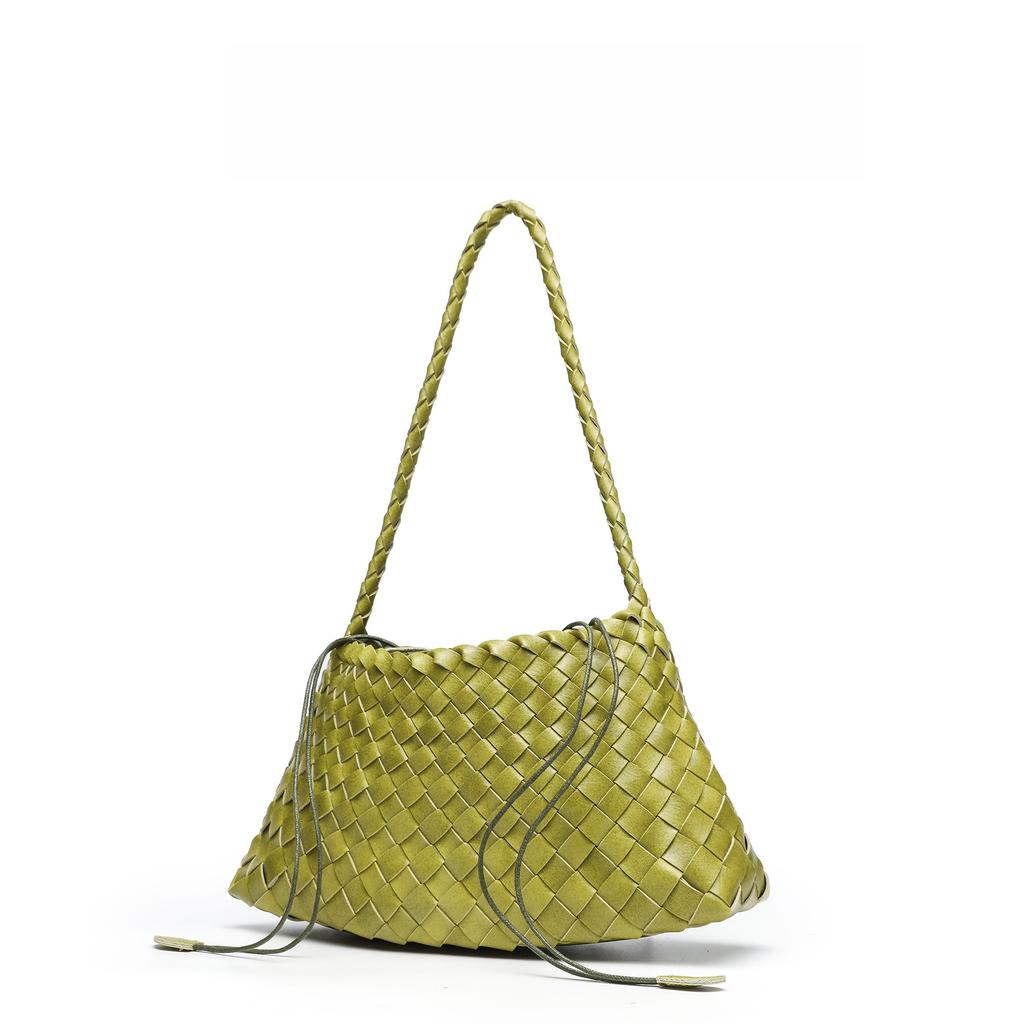 Luxusmode Damen Tasche Tragetasche Handgewebt Handtaschen Mode Retro Handtaschen Vielseitig Unterarm Schultertaschen