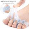 Adjustable Soft Toe Separator and Bunion Corrector Set