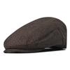 Pattern Cotton Lattice Beret  Hat For Men With Adjustable Casual Outdoor Travel