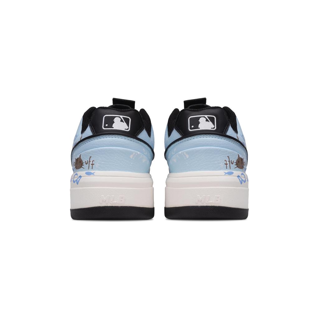 MLB Chunky Liner Abrasion Resistant Height Increasing Abrasion Resistant Height Increasing Low Top Skateboard Shoes 3ASXCA12N-50WHS(Team1442-)