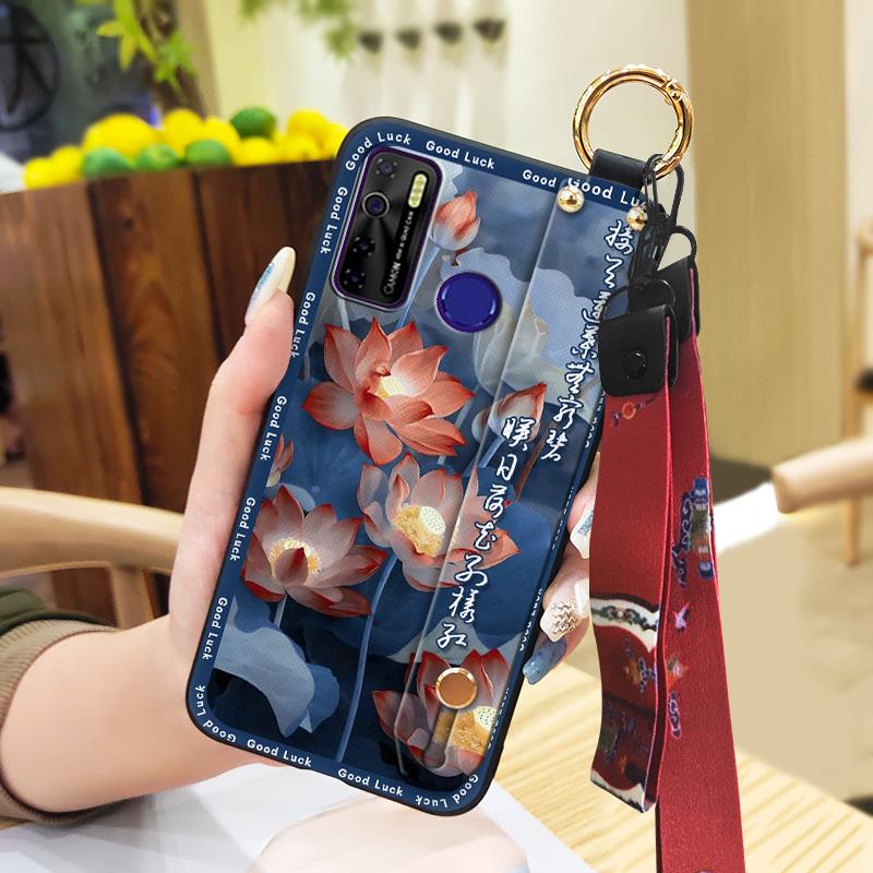 Shockproof Fashion Phone Case For Tecno Camon15/15Air/16S/KD7H/CD6/CD7/Spark5/5Pro Chinese Style Back Cover Waterproof