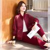 Mid-Aged Women's Versatile Jacket & Pants Set