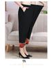 7XL Summer Plus Size Chinese Style Two-Piece Set for Middle-aged and Elderly Women