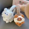 Cartoon Cat Winter Earmuffs For Children Girls Lovely Warm Plush Ear Muffs Soft Comfortable Ear Protection Earmuffs Fashion Gift