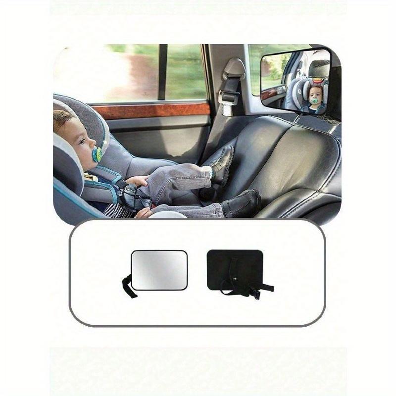 Car Rearview Mirror Rear Seat Mirror Child Seat Headrest Mounting Mirror Monitor Square Car Baby Mirror
