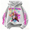 KPop Dämonenjäger Huntrix Mädchen Frühlings- und Herbst-Sweatshirt Kinder Langarm-Kapuzenpullover