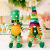 St Patrick's Day Decoration Doll Green Plush Gnome Faceless Doll Irish Day Home Party Decor Saint Patrick Ornaments Irish Gifts