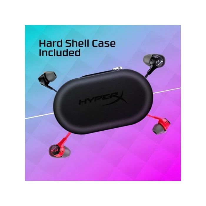 Ecouteurs De Jeu HyperX Cloud Earbuds II - Noir - Pour Jeu Mobile - Micro Intégré