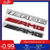 GLC GLB Metal Car 3d Rear Letter Emblem Trunk Sticker for Mercedes Benz AMG C E S GLE CLC Class W204 W203 W205 W124 W221 W213 W