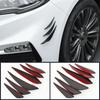 Ofertă fierbinte 6 buc/set Decorare Difuzor Splitter Aripioare Body Spoiler Canard Valence Chin Tuning Car Canard Universal Bara Fata Buza