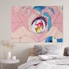 Urusei Yatsura Anime DIY Wall Tapestry Hanging Tarot Hippie Wall Rugs Dorm INS Home Decor