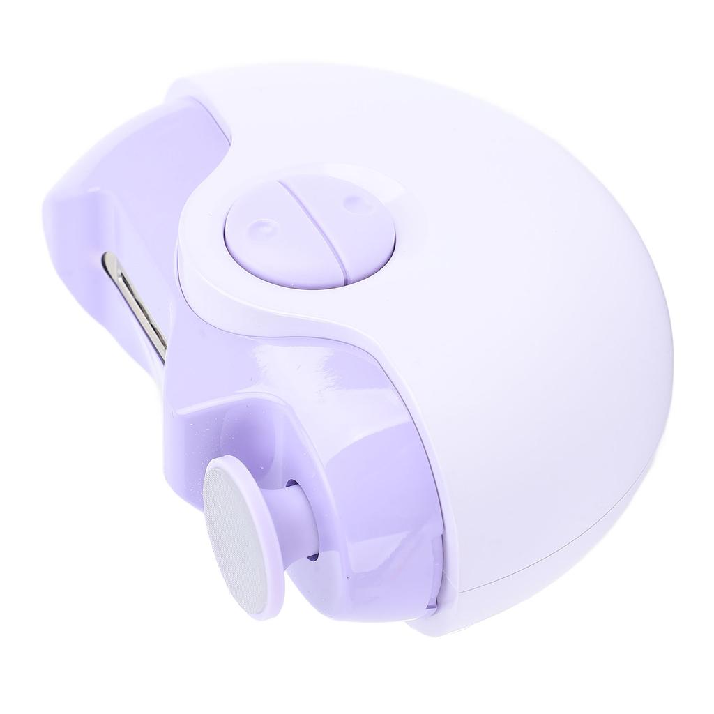 Electric Nail Clipper 2 Speeds 2 In 1 Fingernail Cutter File Nail Scraps Storage USB Rechargeable Sa