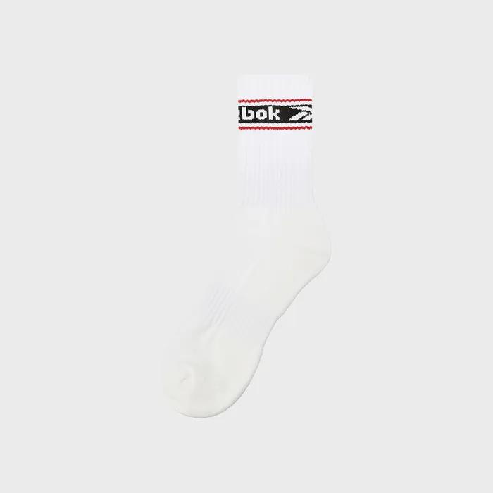 Graphic Crew Socks 3-Pack - White:White:Black