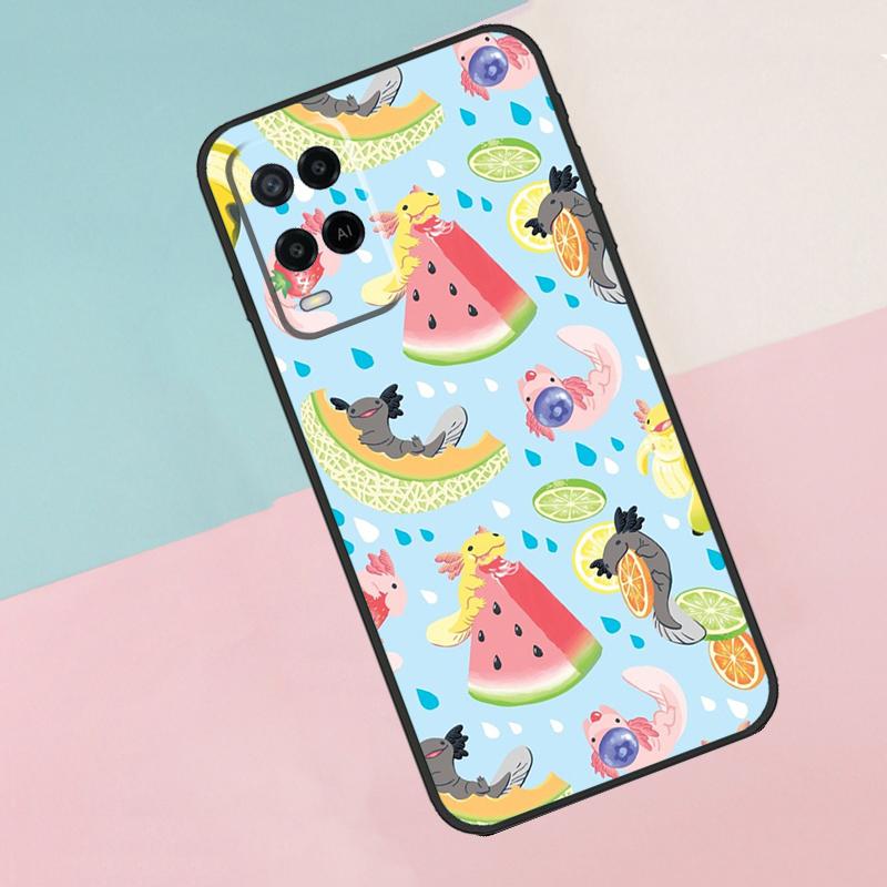 Cute Summer Fruit Watermelon For Oppo A18 A38 A78 A98 A96 A58 A17 A77 A80 A40 A60 A16 A76 A74 A94 A54 A15 A57S Phone Case