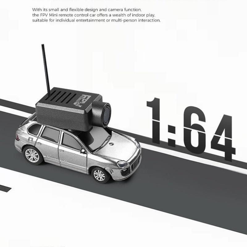 1 Set 1:64 Scale 4Wd Hd Camera First Person View 2.4G Remote Control With A Gyroscope Racing Toys Mini Fpv App Control Car