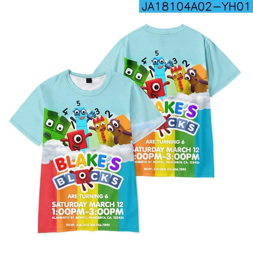 

Cross Border Foreign Trade Summer Trend Creative Color Avatar 3D Digital Printing Cartoon Anime Men s and Women s Clothing T-shirt 160