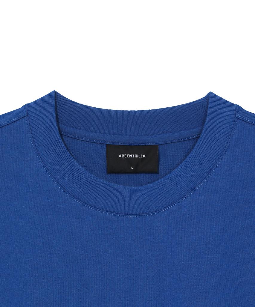 BEENTRILL Script Logo T-Shirt (Blue)