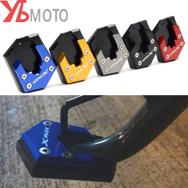 Kickstand Enlarger For Yamaha XMAX X-MAX 125 250 300 400 XMAX300 2017 2018    Motorcycle Side Stand Extension Plate