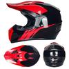 DOT Certified Full Face Off-Road Helmet Adults - ATV Dirt Bike Motocross Safety Gear