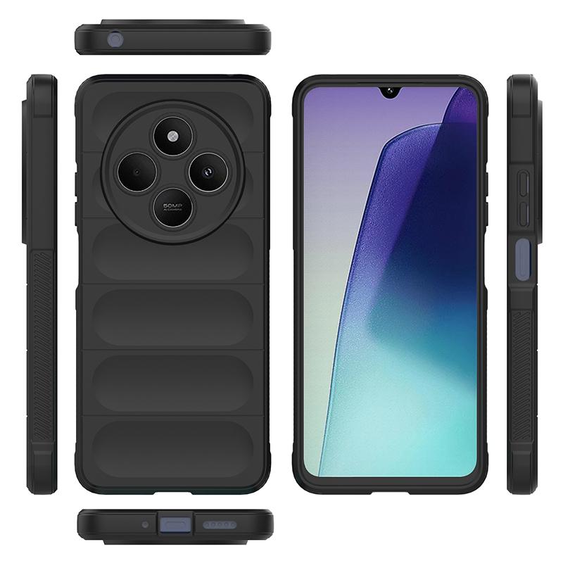 Für Xiaomi Poco C75 4G/Redmi 14R 5G/14C 4G Hülle Sturzsicher Weiches TPU Robuste Handy-Rückseite