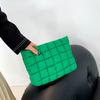 Fashionable Pleated Travel Makeup Bag Korean Style Casual Clutch For Women