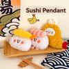 1/6/12 Pcs Cute Food Doll Pendant Plush Sushi Food Play Pendant Backpack Keychain Pendant