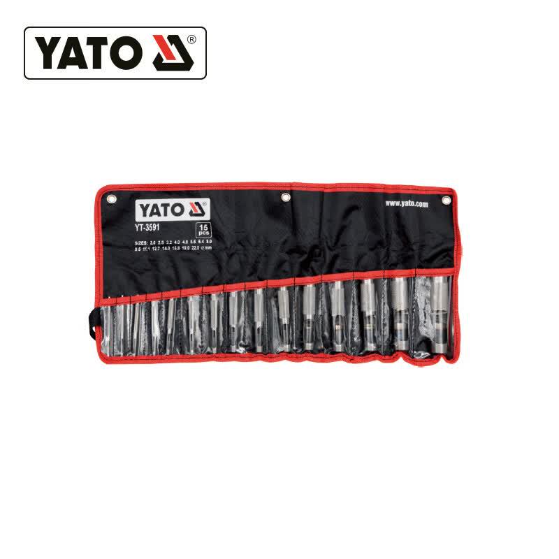 YATO 15-Piece Hole Punch Set
