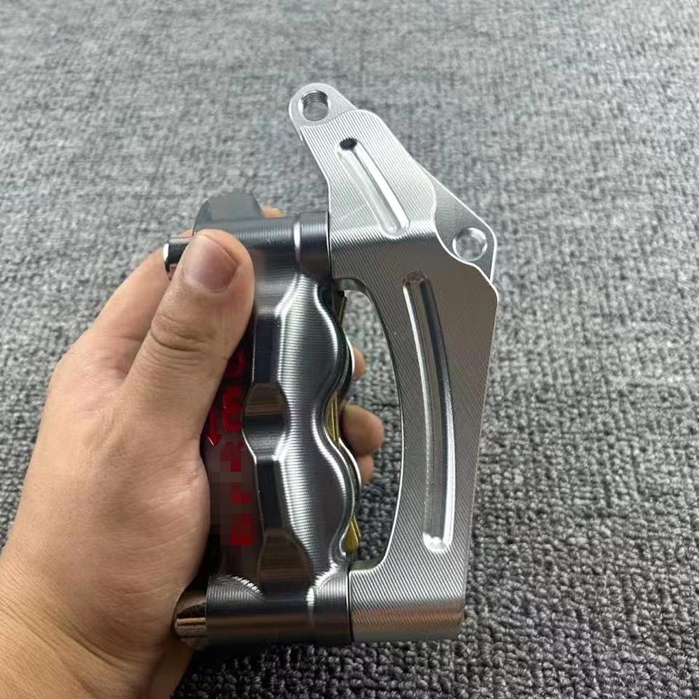 70/100mm Motorcycle Front Shock Brake Caliper Bracket Adapter For GP4 100mm Brake Caliper 220/245mm Disc For Niu N1 N1S CYGNUS-Z