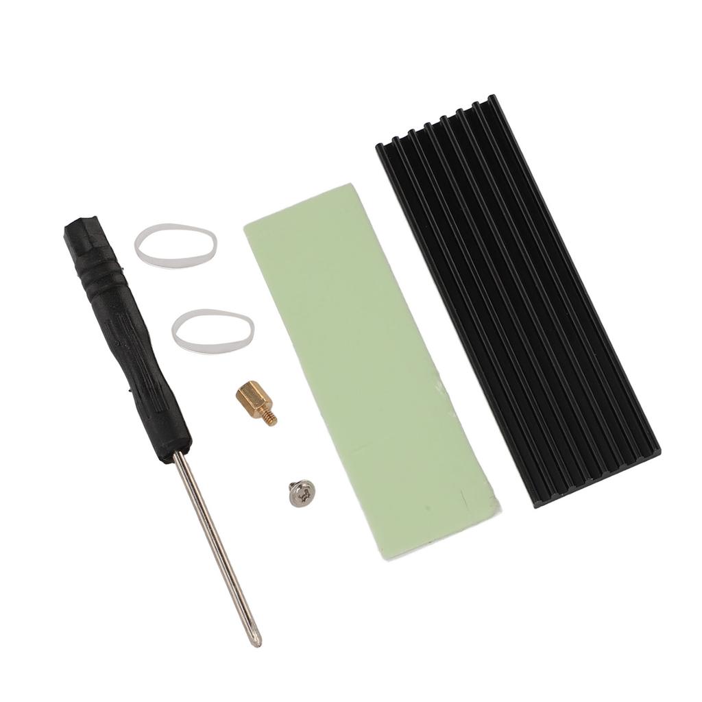 SSD Heatsink Aluminum Efficient Cooling Hard Drive Heat Sink for M.2 2280 Solid State Drive for Laptop PC