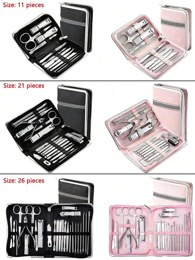 Maniküre-Set, Nagelknipser aus Edelstahl, Nagelhautzange, Pediküre-Pflegewerkzeug, abgestorbene Hautzellen, Reinigung, Pflege, Nagel-Tools-Set