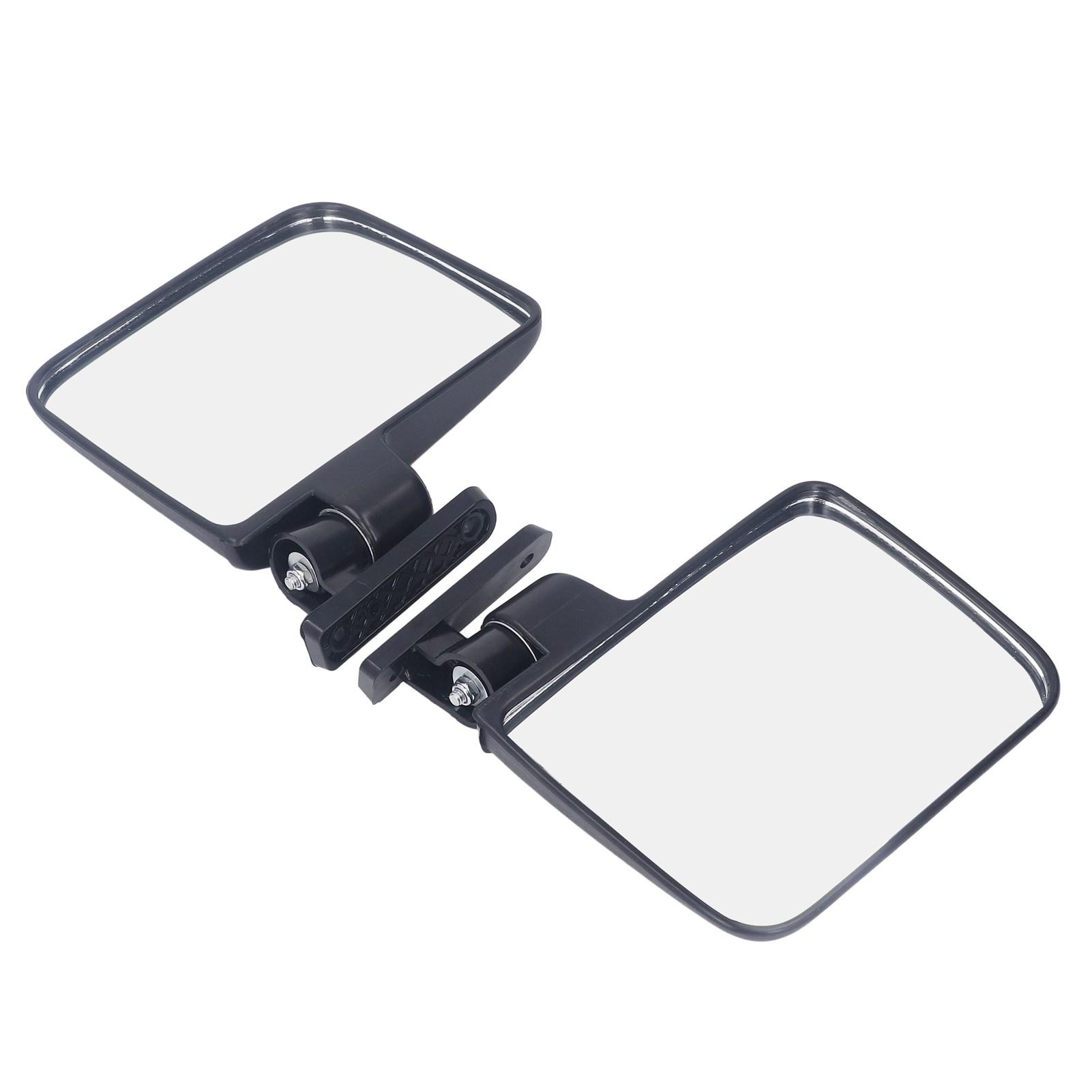 

Боковые зеркала для гольф-кара, прозрачные, с широким обзором, ударопрочные, зеркала заднего вида для гольф-кара, 1 пара