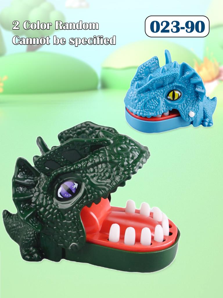 Dinosaur Teeth Biting Finger Toys, Dentist Tabletop Board Tricky Game Random Mechanism Gifts for Boys and Girls Color Random