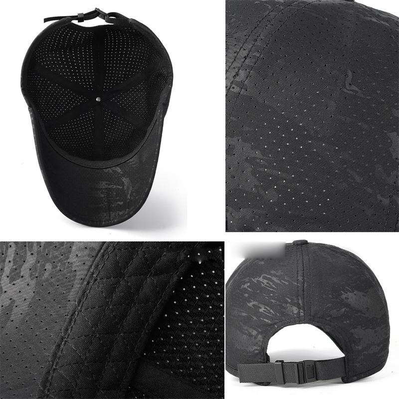 Quick-Drying Baseball Cap Breathable Peaked Cap Outdoor Sports Sun Hat