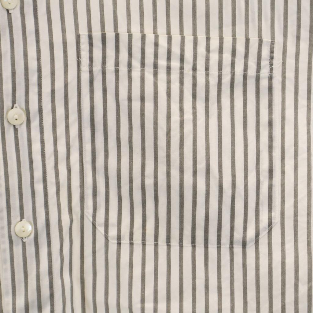 KENZO 90s Made in Japan Old Striped Pattern Long sleeve shirt 1 Gray Men's Used