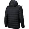 Anta Lightweight Windproof Solid Color Hooded Down Jacket Men Outerwear Black 152447922-5