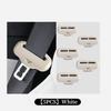 5PCS Car Seatbelt Buckle Cover Soft Silicone Anti-scratch Protector Safety Belt Buckle Guard Universal Car Clip Protection Cover
