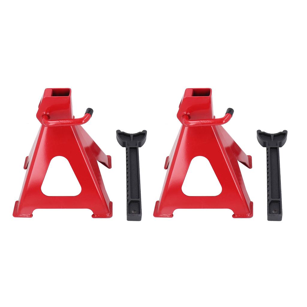 2 Sets Lifting Jack Stands Adjustable Height 6 Ton 12000LB Thickened Ratchet Jack Support for