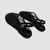Mesh Back Empty Sandals Women's Flat-bottomed Bag Head Shoes Breathable Fishing Net Design Sexy Casual Versatile Sandals