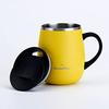 GRANDTIES Premium Vacuum Insulated Mug, 460ml, Available In 19 Colors, with Easy-Open Sliding Lid, Stainless Steel Double-Wall Vacuum Insulation, and