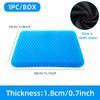 Gel Seat Cushion Summer Breathable Honeycomb Design For Pressure Relief Back Tailbone Pain for Home Office Wheelchair Chair Cars