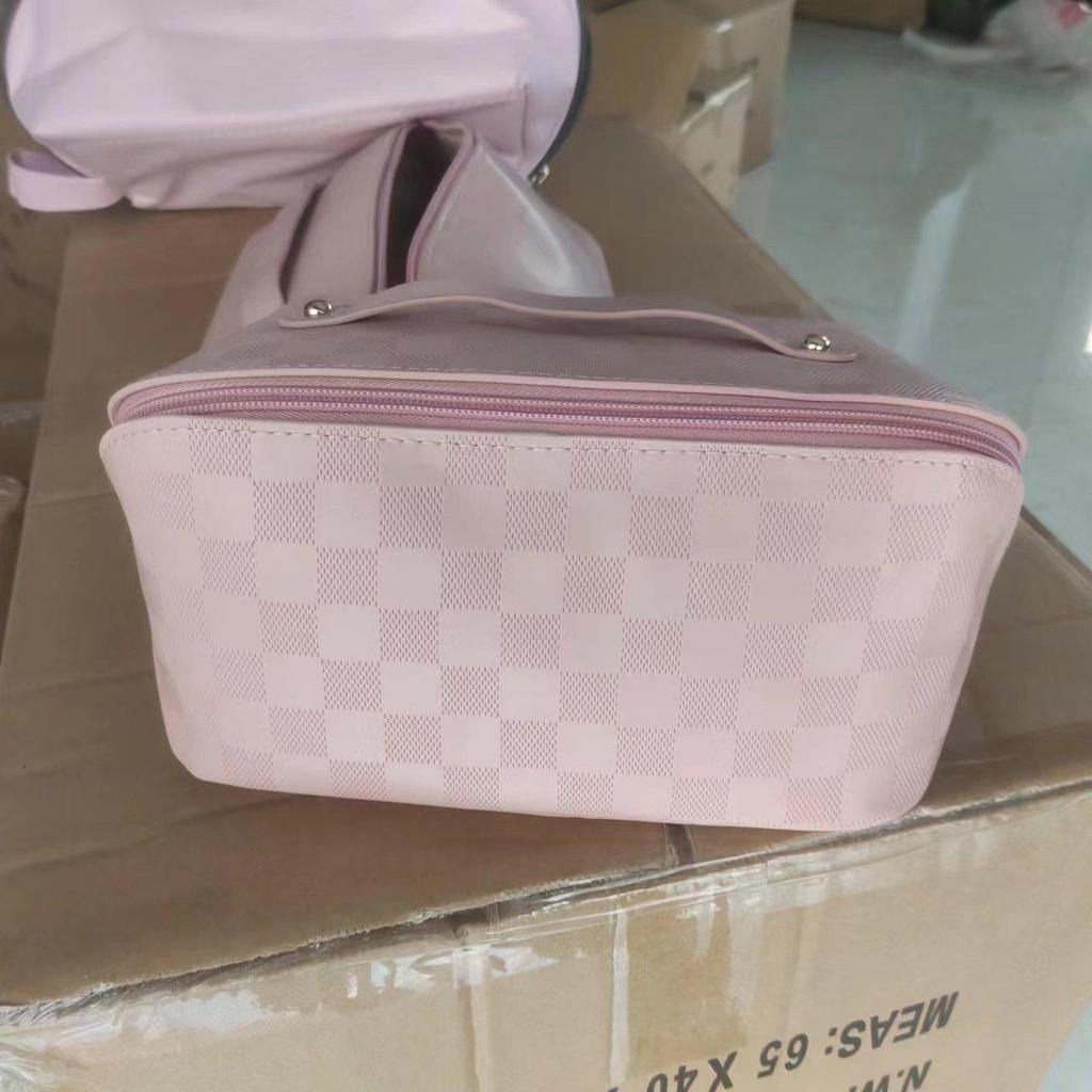 Large Capacity Portable Travel Toiletry Bag - Accordion Style Cosmetic Organizer